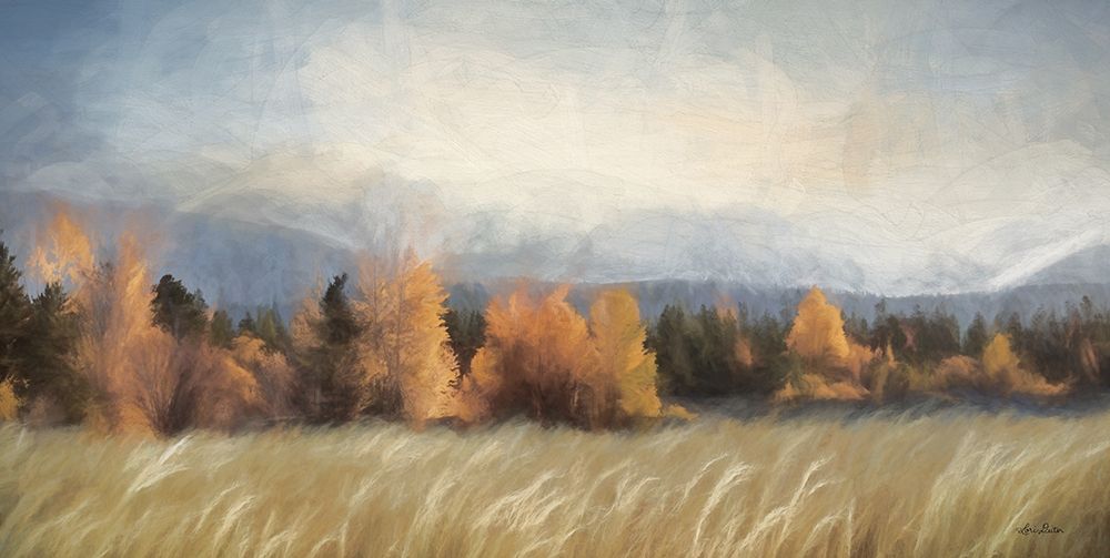 Dillon Dam Fall Colors art print by Lori Deiter for $57.95 CAD