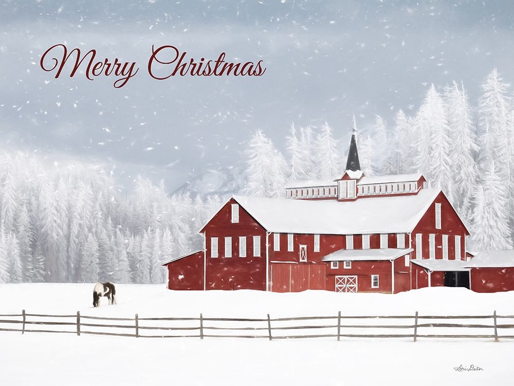 Lava Mt. Horse Farm art print by Lori Deiter for $57.95 CAD