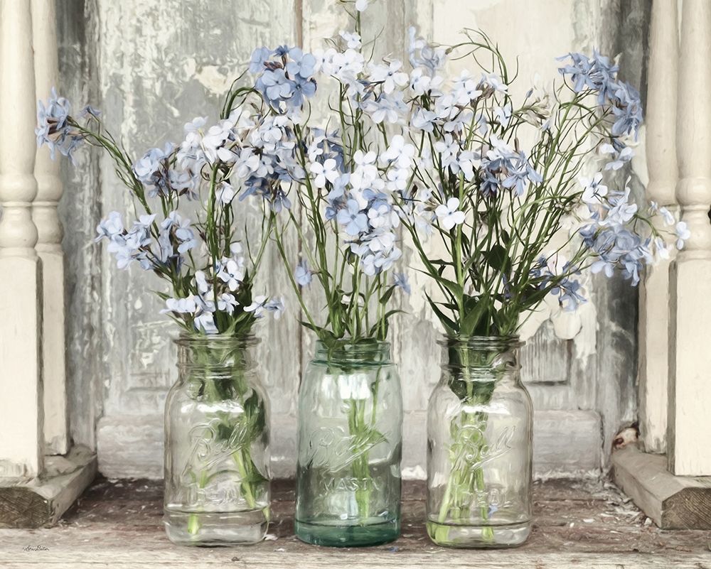 Blue Roadside Beauties art print by Lori Deiter for $57.95 CAD
