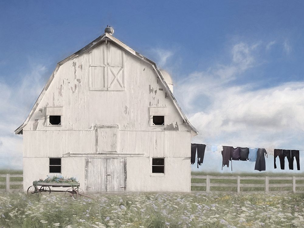Amish Laundry art print by Lori Deiter for $57.95 CAD