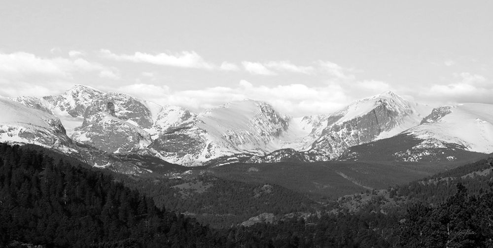 Estes Park Peaks art print by Lori Deiter for $57.95 CAD