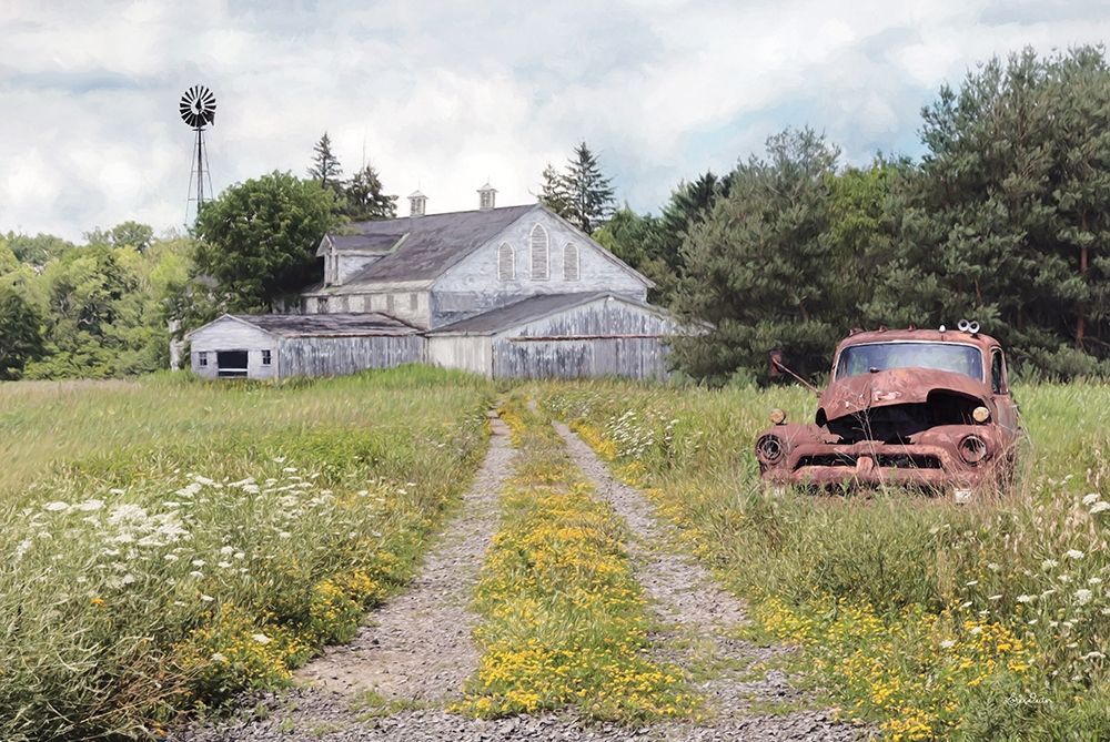 Grand Old Barn art print by Lori Deiter for $57.95 CAD