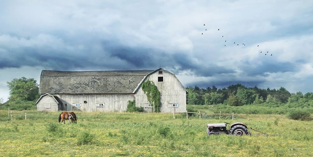 Green Pastures art print by Lori Deiter for $57.95 CAD