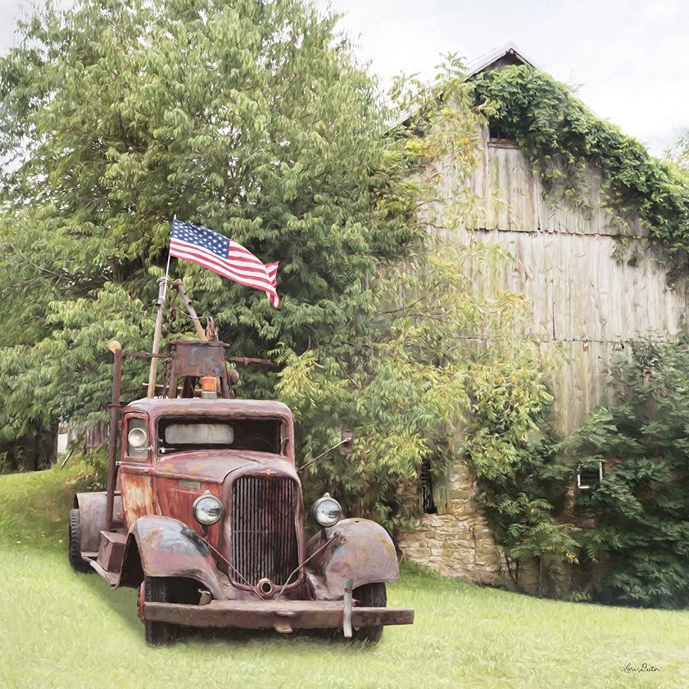 Towing the Line art print by Lori Deiter for $57.95 CAD