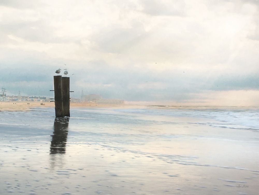 Sunrise at the Beach art print by Lori Deiter for $57.95 CAD