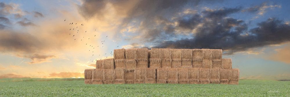 Haystack Harvest art print by Lori Deiter for $57.95 CAD