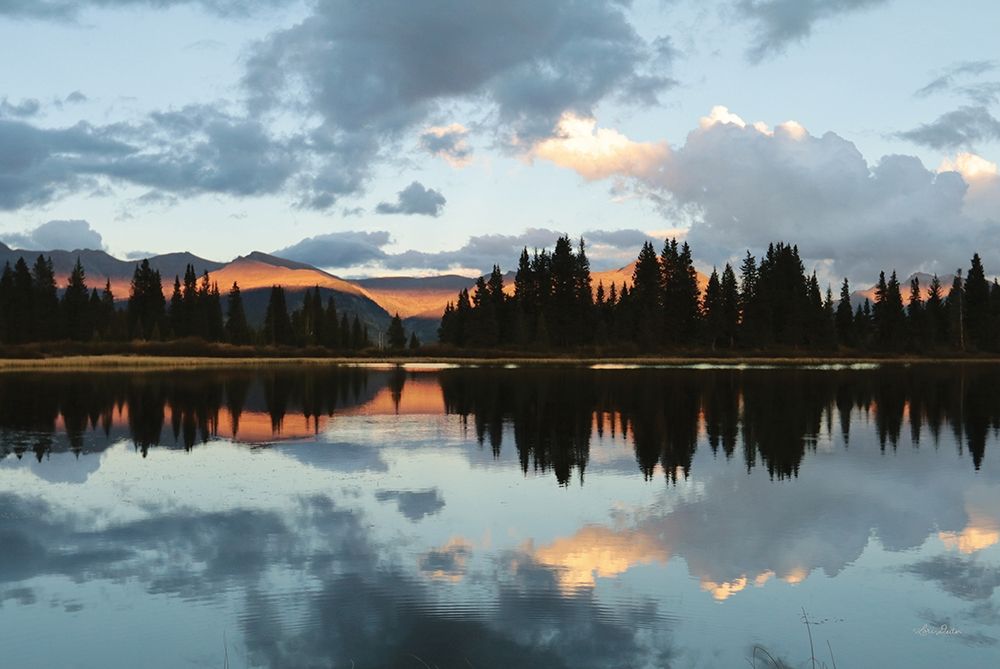 Little Molas Lake Reflections art print by Lori Deiter for $57.95 CAD