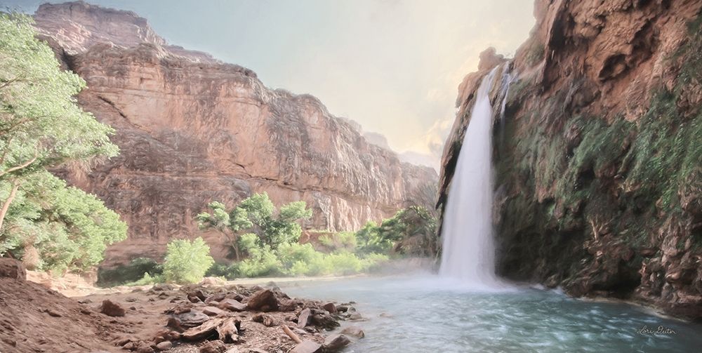 Havasu Falls art print by Lori Deiter for $57.95 CAD