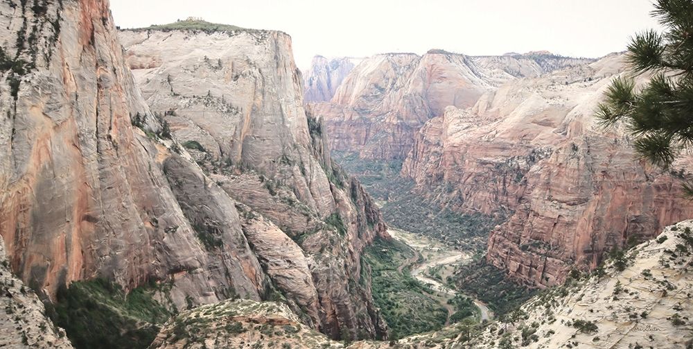 Zion from Above art print by Lori Deiter for $57.95 CAD