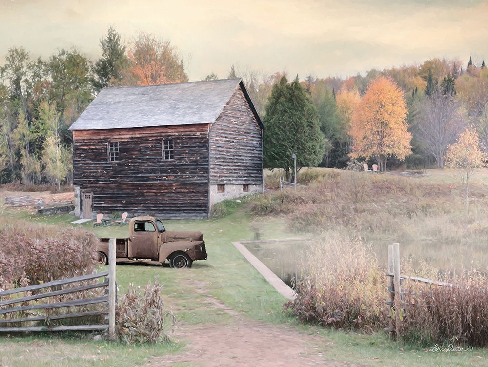 Fall on the Farm I art print by Lori Deiter for $57.95 CAD