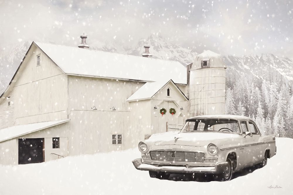 New Yorker in the Snow art print by Lori Deiter for $57.95 CAD