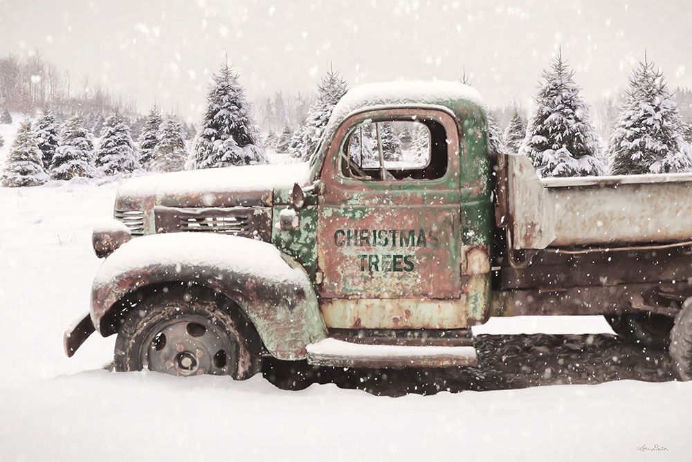 Christmas Tree Delivery art print by Lori Deiter for $57.95 CAD