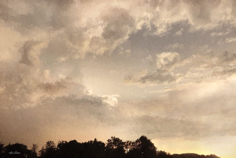 Bayside Sunset II art print by Lori Deiter for $57.95 CAD