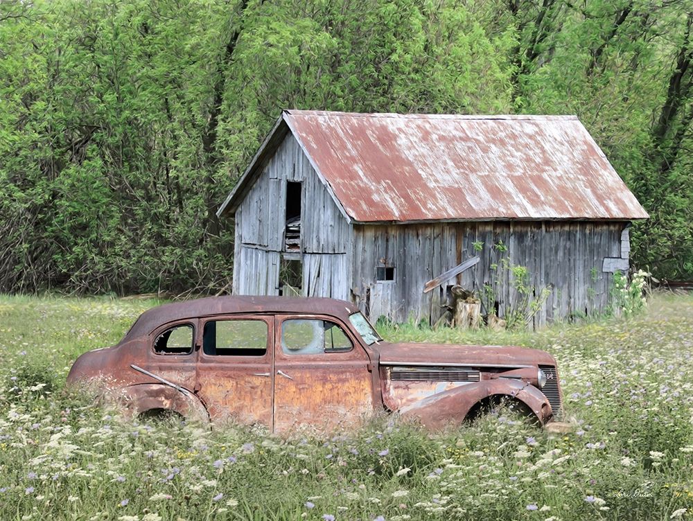 Old and Rustic art print by Lori Deiter for $57.95 CAD
