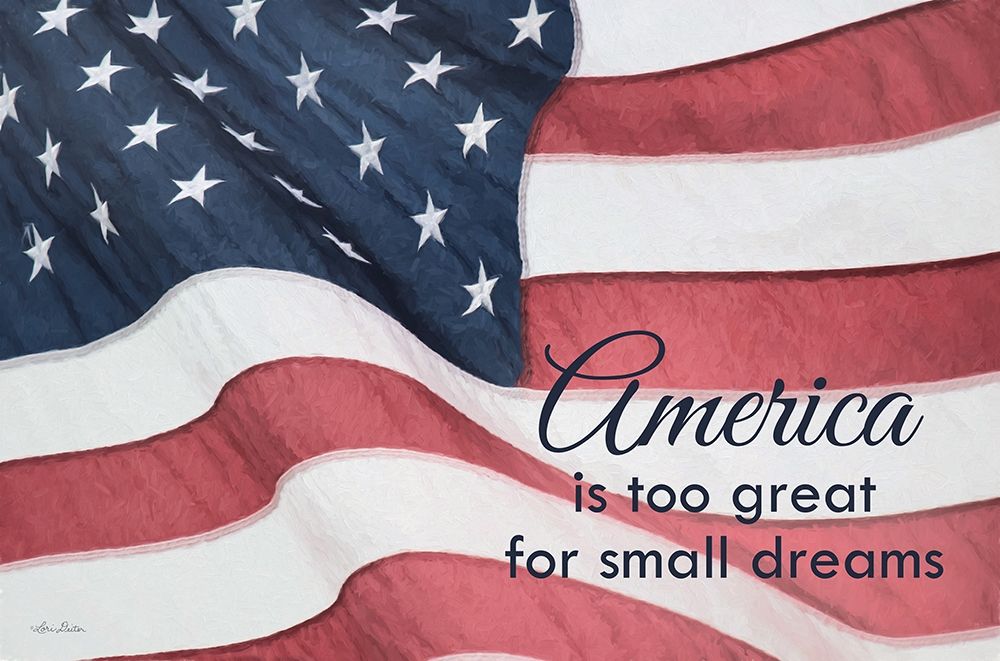 America Isâ€¦ art print by Lori Deiter for $57.95 CAD