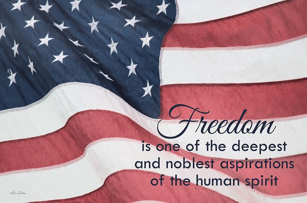 Freedom Isâ€¦ art print by Lori Deiter for $57.95 CAD
