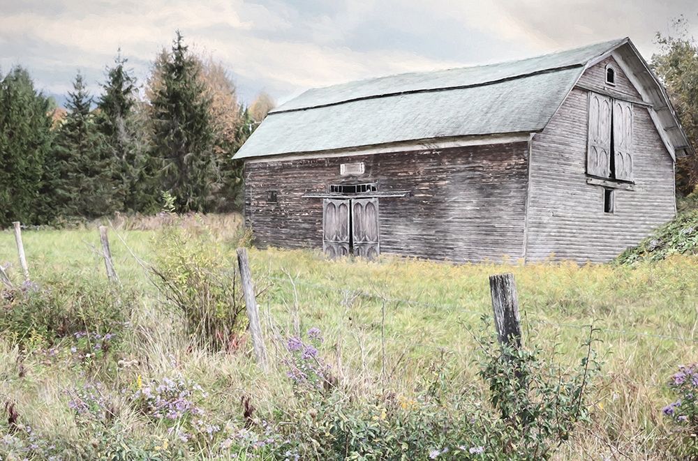 Rustic Country Barn art print by Lori Deiter for $57.95 CAD