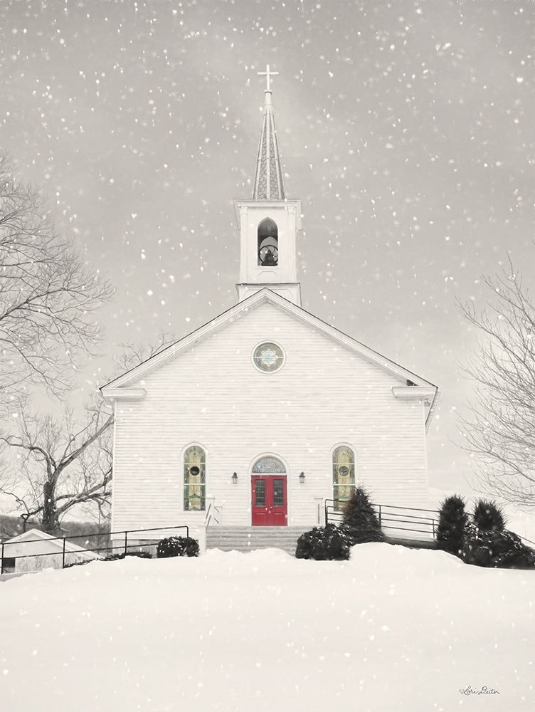 Hilltop Church art print by Lori Deiter for $57.95 CAD