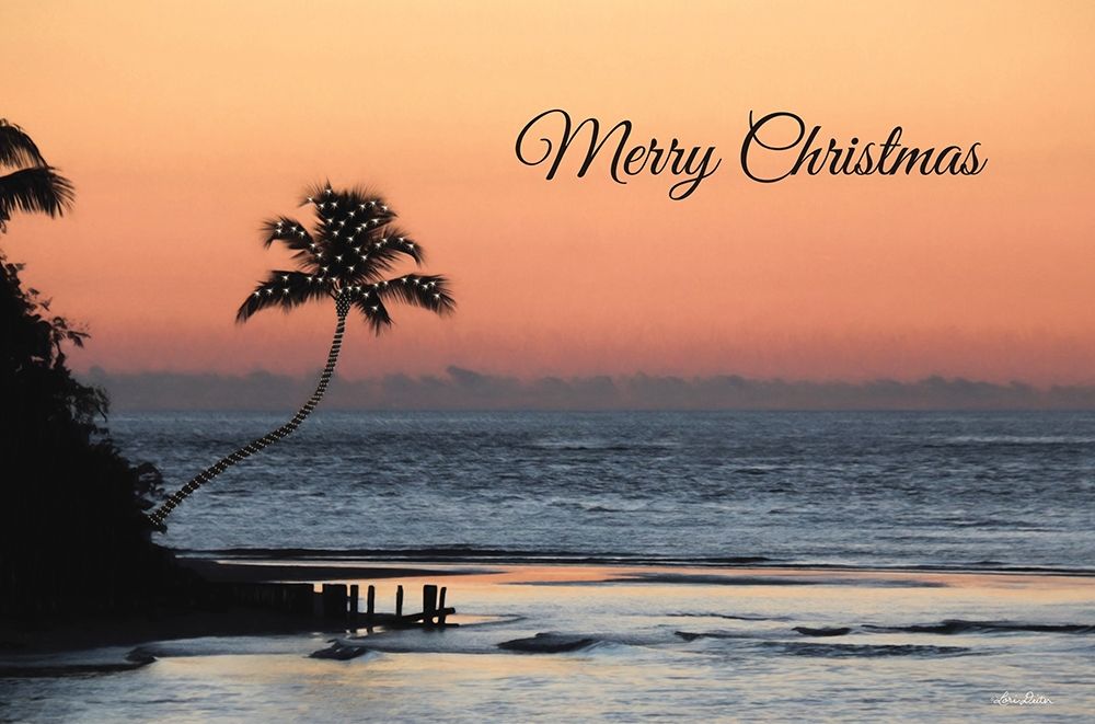 Palm Tree Christmas art print by Lori Deiter for $57.95 CAD