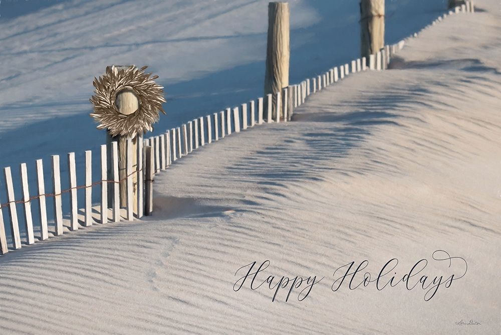 Snowy Sand Beach art print by Lori Deiter for $57.95 CAD
