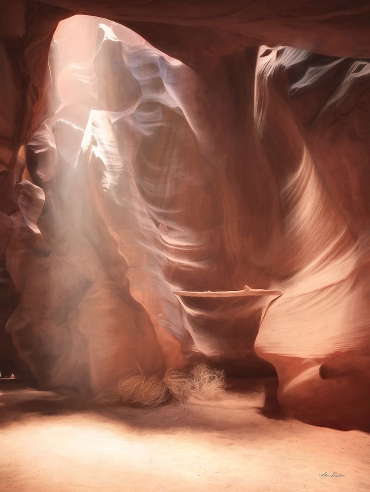 Antelope Canyon Sunbeams II art print by Lori Deiter for $57.95 CAD