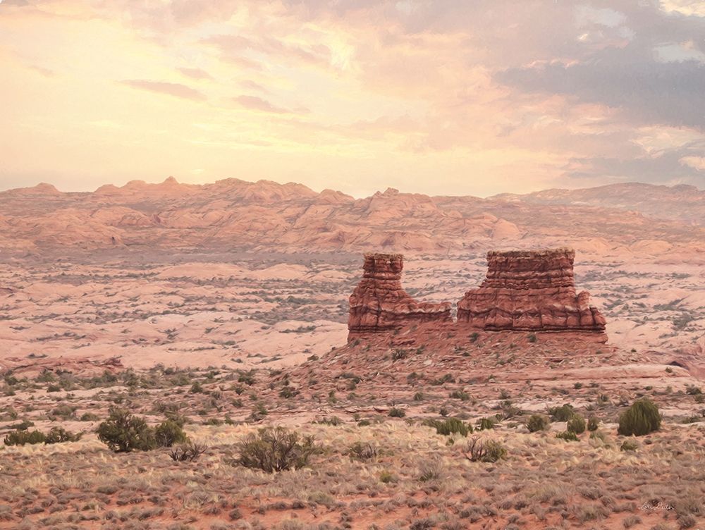 Dusty Desert II art print by Lori Deiter for $57.95 CAD