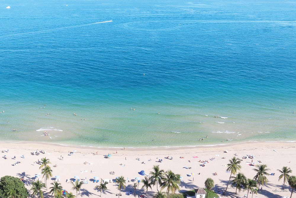 Beach View From Above art print by Lori Deiter for $57.95 CAD