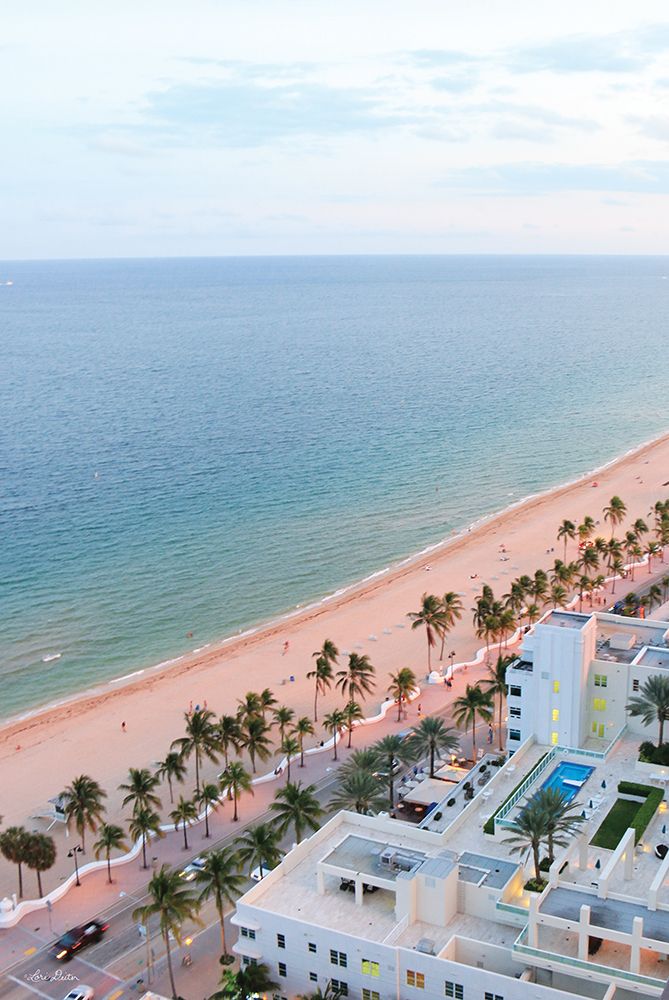 Fort Lauderdale Beach art print by Lori Deiter for $57.95 CAD