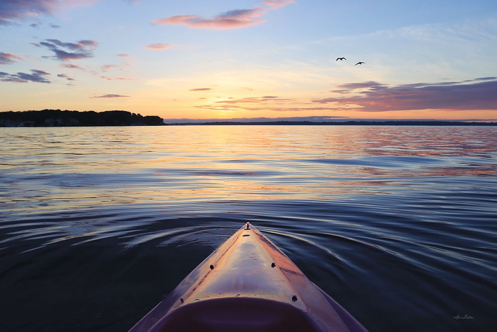 Kayaking on French Bay art print by Lori Deiter for $57.95 CAD