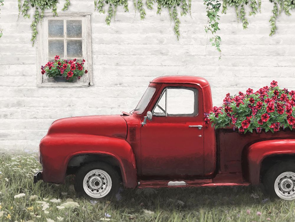 Cottage Flower Delivery art print by Lori Deiter for $57.95 CAD