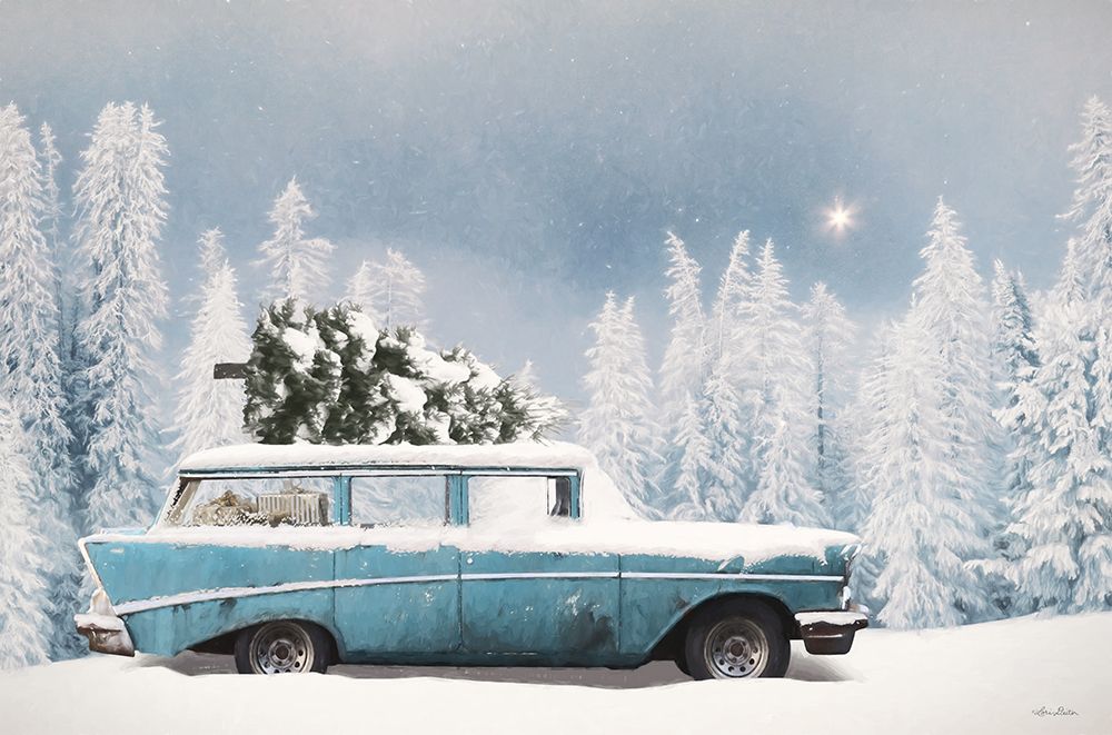Christmas Blues art print by Lori Deiter for $57.95 CAD