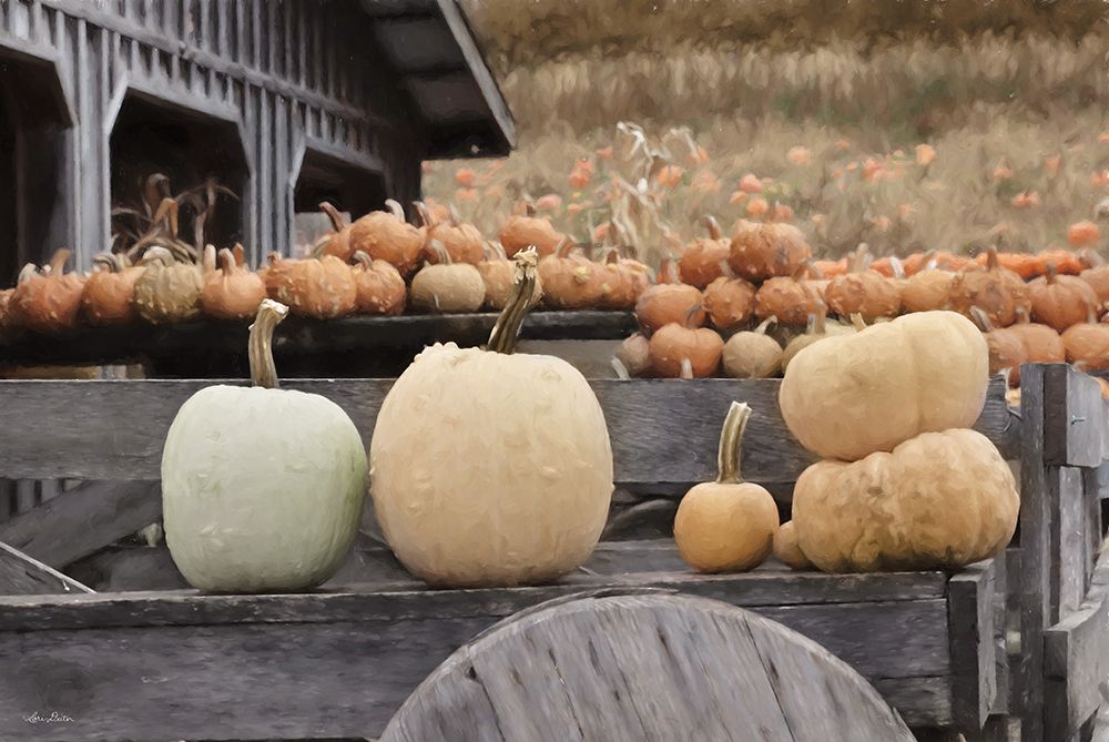 Autumn Pumpkin Harvest art print by Lori Deiter for $57.95 CAD