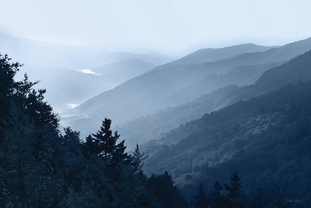 Newfound Gap View art print by Lori Deiter for $57.95 CAD