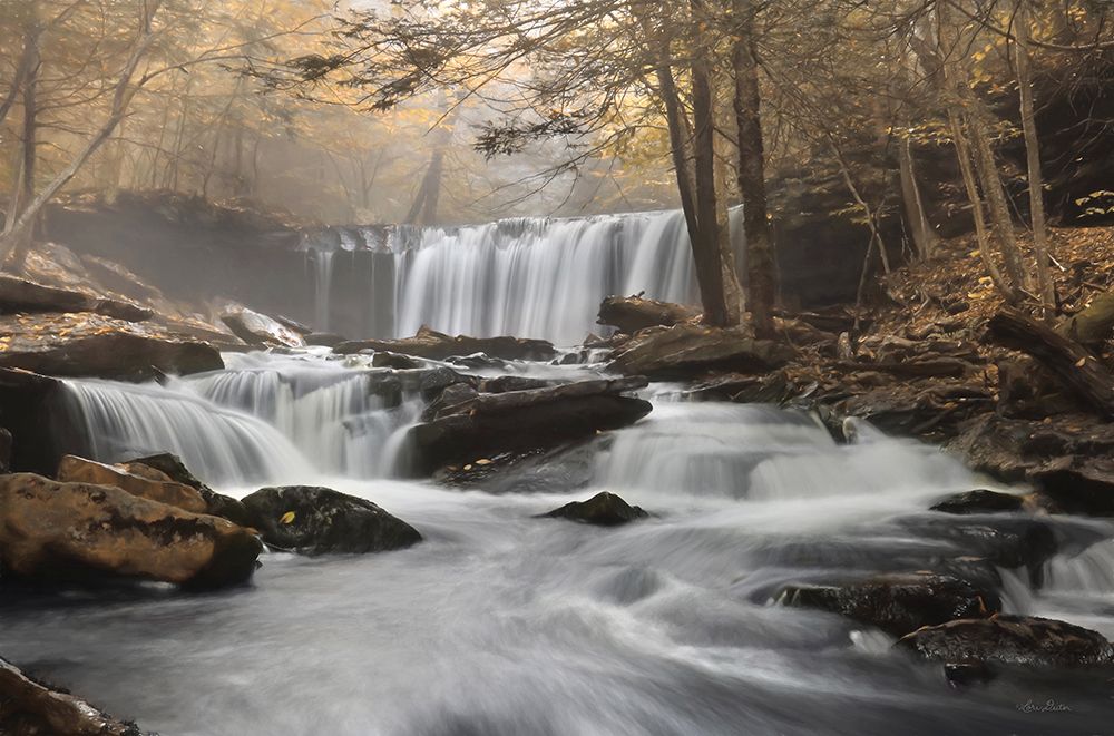 Golden Oneida Falls art print by Lori Deiter for $57.95 CAD