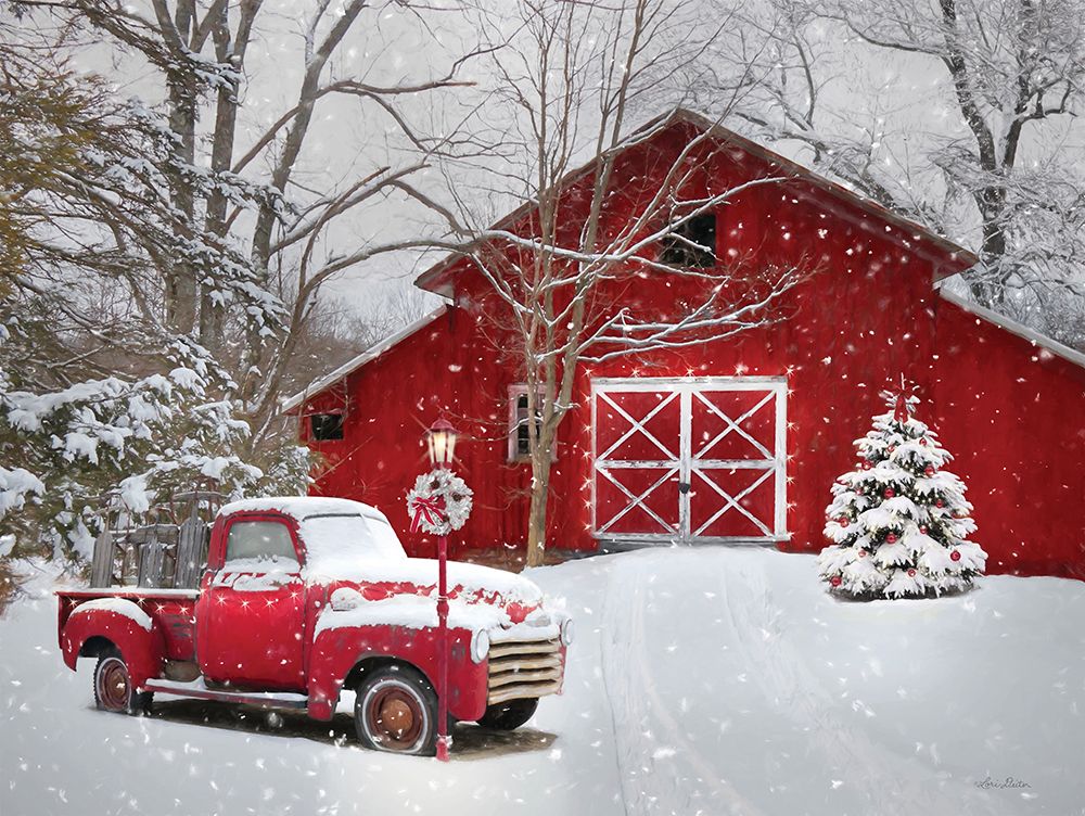 Truck Full of Sleds art print by Lori Deiter for $57.95 CAD