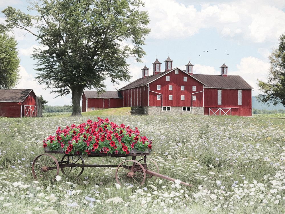Old Milton Farm art print by Lori Deiter for $57.95 CAD