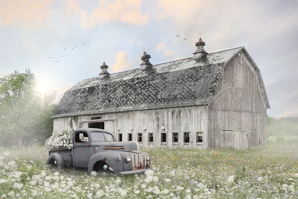 Big Ole Barn art print by Lori Deiter for $57.95 CAD