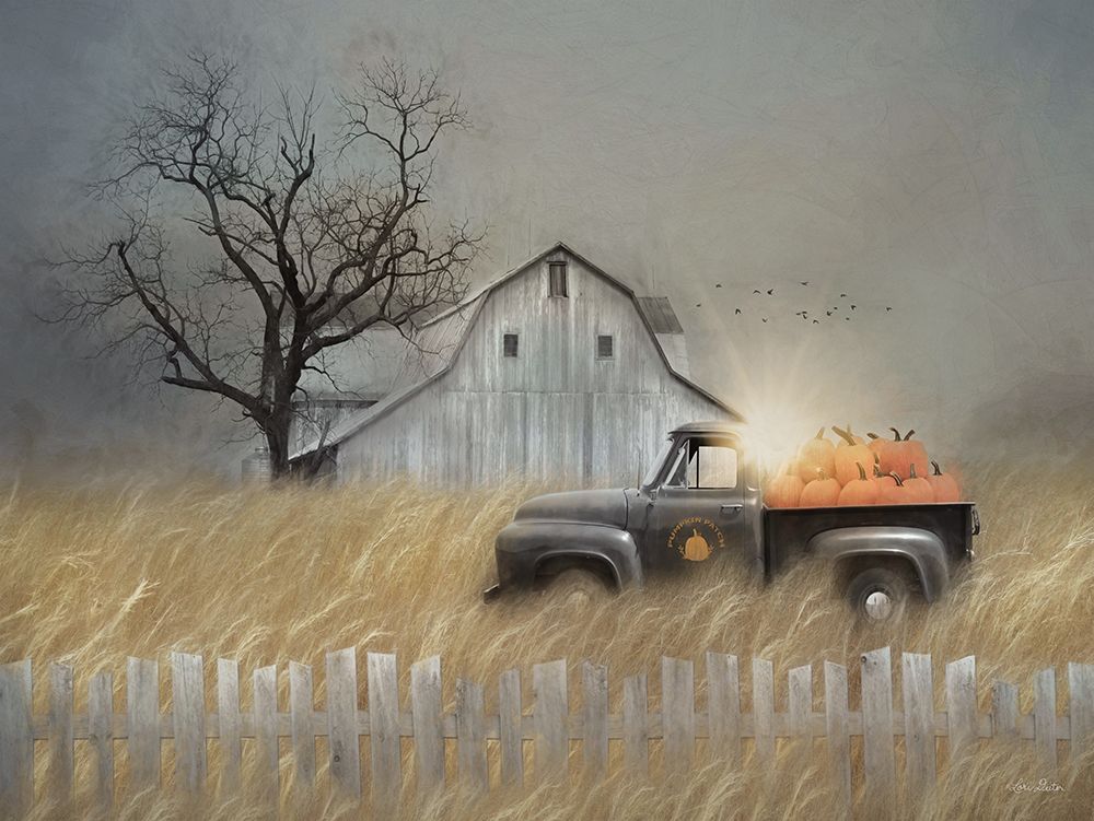Fall Pumpkin Harvest art print by Lori Deiter for $57.95 CAD