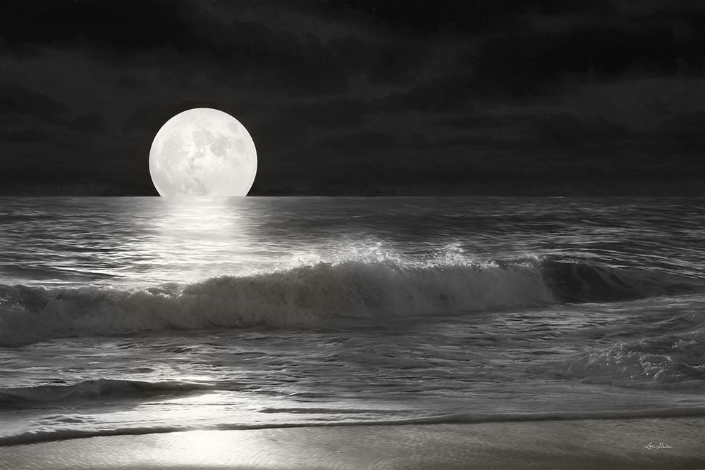 Dewey Beach by Moonlight art print by Lori Deiter for $57.95 CAD