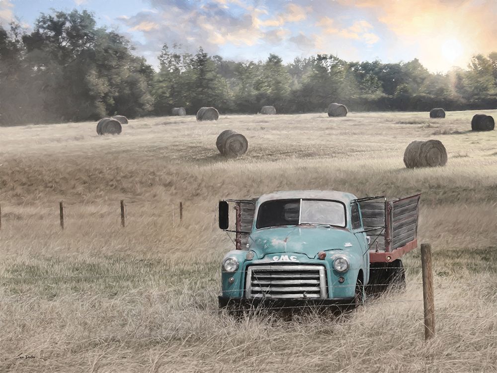 Old Hay Truck art print by Lori Deiter for $57.95 CAD