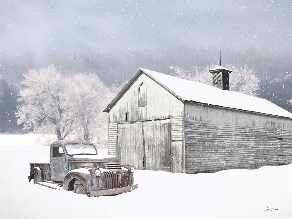 Whites and Blues of Winter art print by Lori Deiter for $57.95 CAD