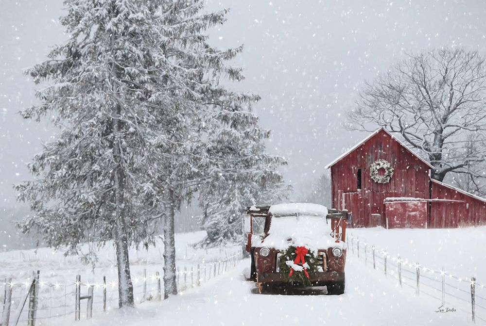 Holiday Lane art print by Lori Deiter for $57.95 CAD