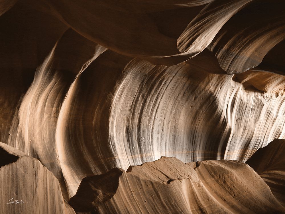 Canyon Abstract I art print by Lori Deiter for $57.95 CAD