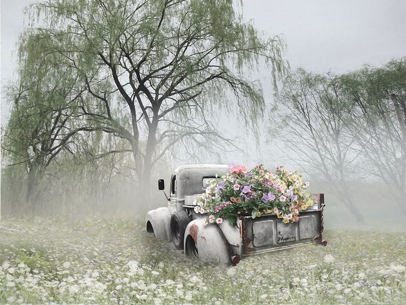 Vintage Flower Truck art print by Lori Deiter for $57.95 CAD