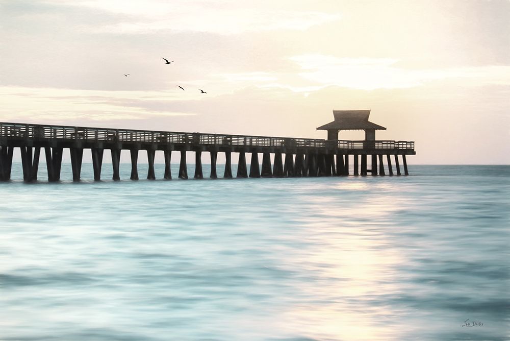 Pier Silhouette art print by Lori Deiter for $57.95 CAD