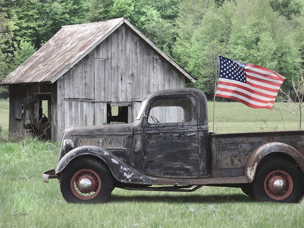 American Pride art print by Lori Deiter for $57.95 CAD