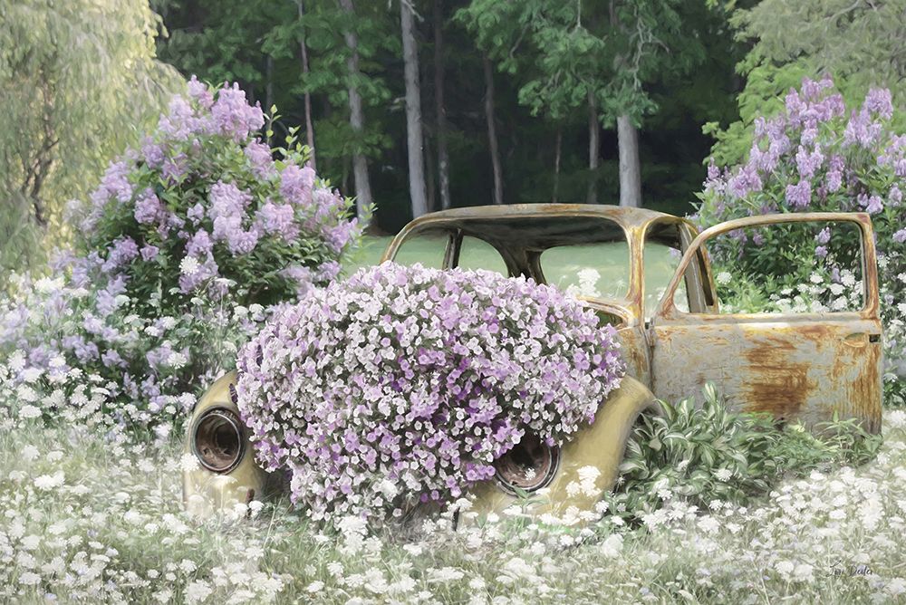 Floral Beetle art print by Lori Deiter for $57.95 CAD