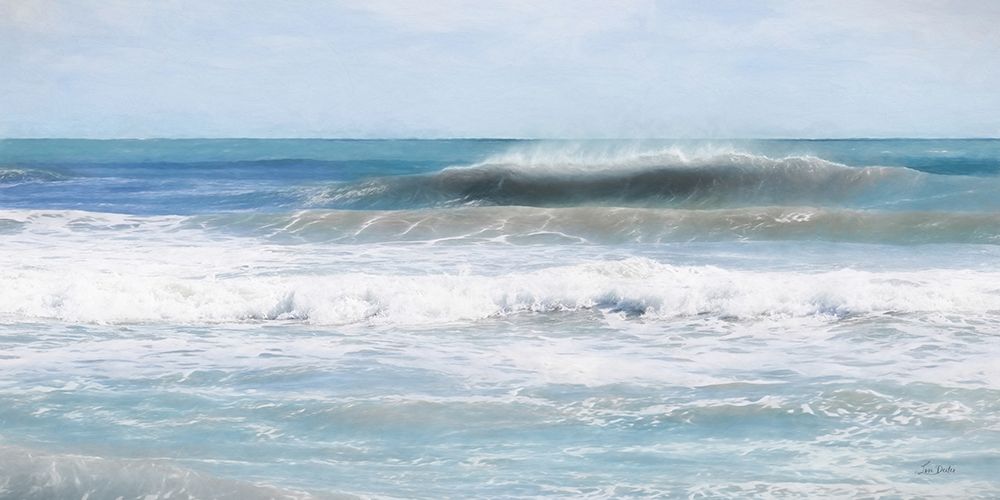 Waves Rolling In art print by Lori Deiter for $57.95 CAD
