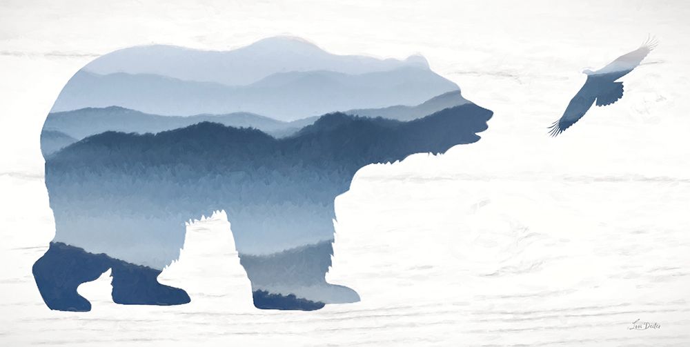 Mountain Bear I art print by Lori Deiter for $57.95 CAD