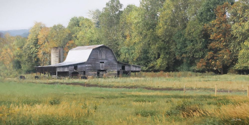 Fall Farm in the Smokies art print by Lori Deiter for $57.95 CAD